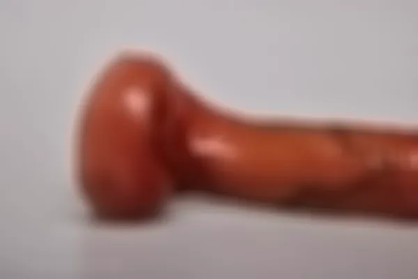 Realistischer Dildo - 15 cm leicht gewölbt – Bild 8