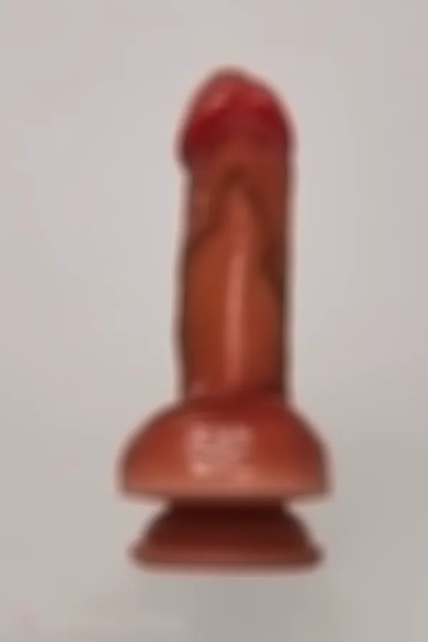Realistischer Dildo - 15 cm leicht gewölbt – Bild 4