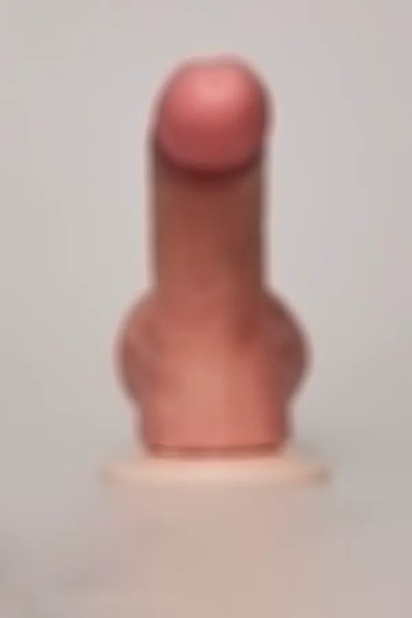 Realistischer Dildo - 16cm leicht gewölbt – Bild 4