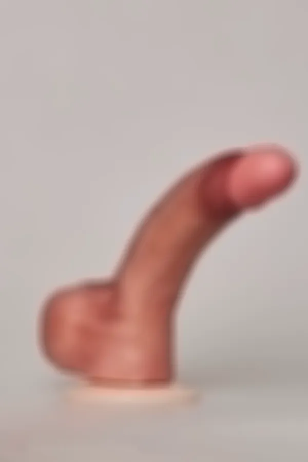 Realistischer Dildo - 16cm leicht gewölbt – Bild 3